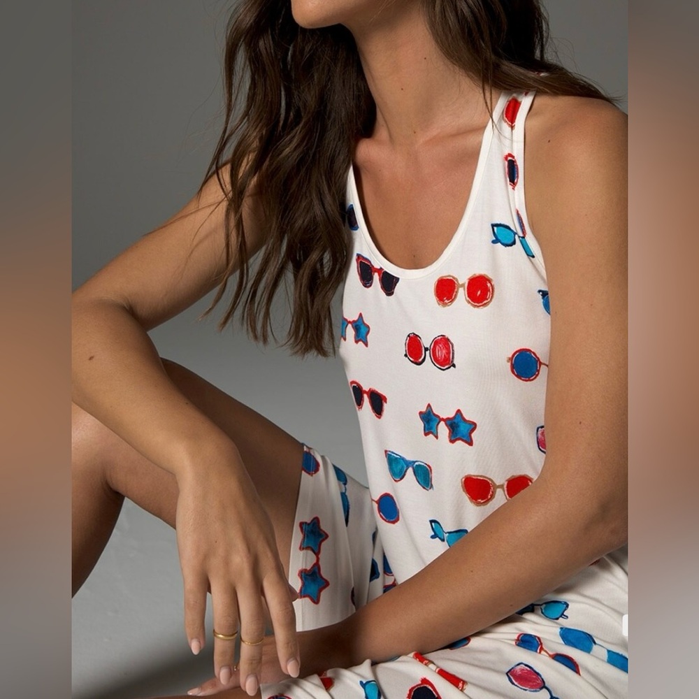 NWT! Soma cool nights tank sleepshirt - Picture 3 of 8
